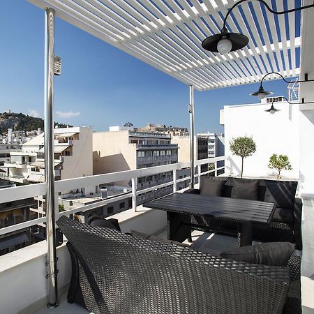 Unique 3-Bed, 3-Bath Apt With Acropolis Views Sg69 Atene Esterno foto