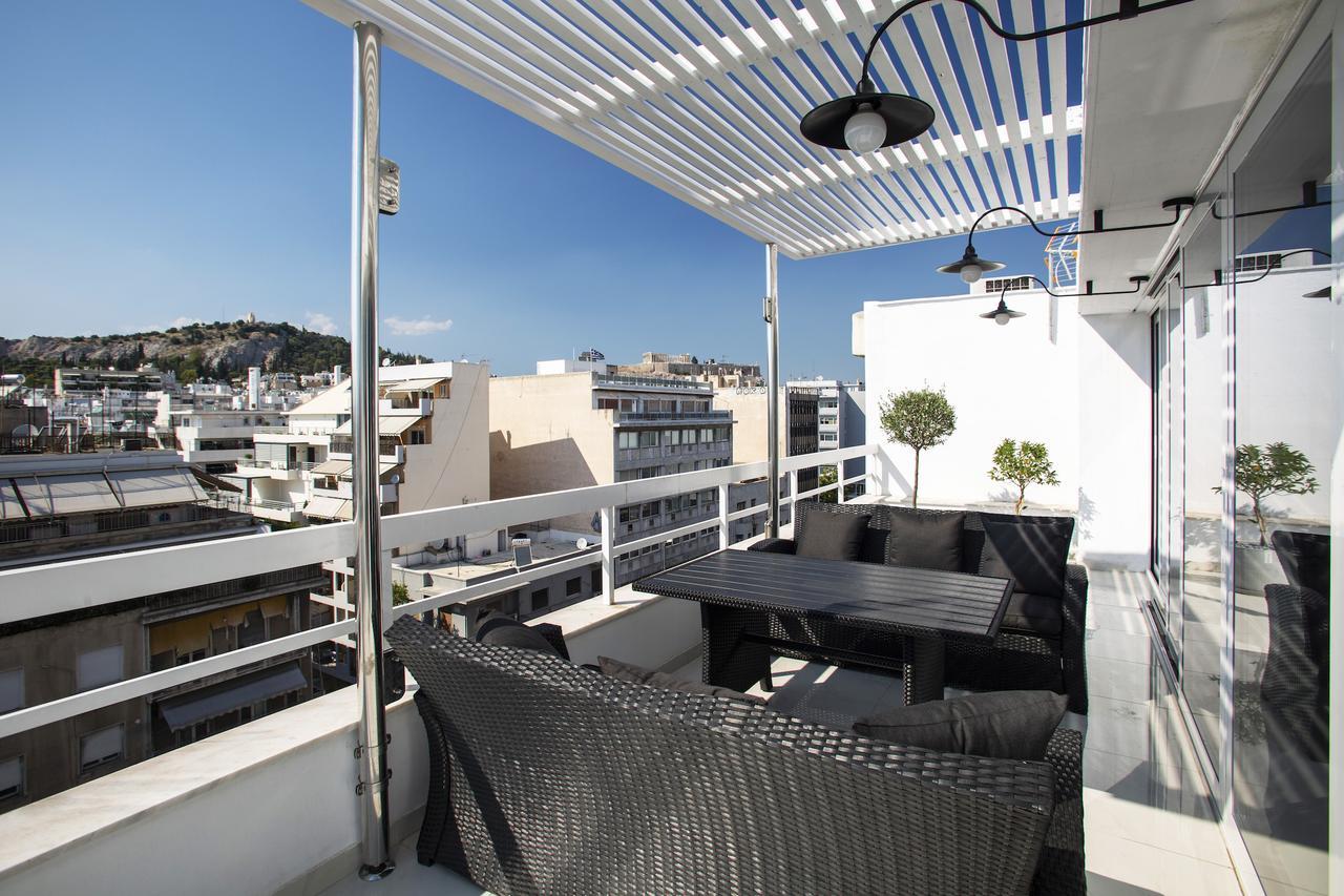 Unique 3-Bed, 3-Bath Apt With Acropolis Views Sg69 Atene Esterno foto