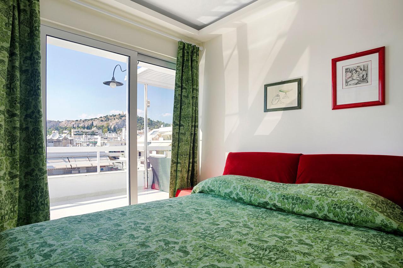 Unique 3-Bed, 3-Bath Apt With Acropolis Views Sg69 Atene Esterno foto